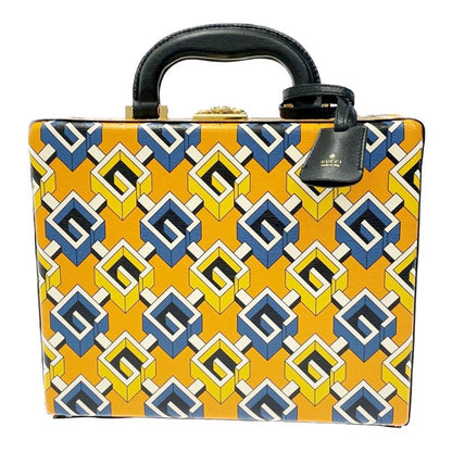 Gucci 662474 Poker Set with Box Geometric G Orange 353358