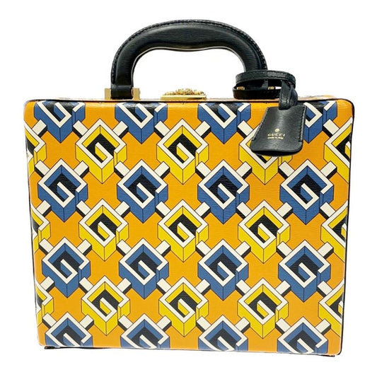 Gucci 662474 Poker Set with Box Geometric G Orange 353358