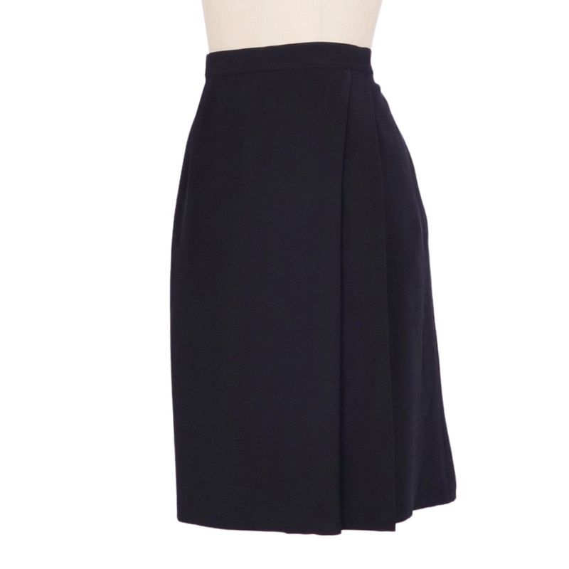 Hermes Skirt Wrap Skirt Silk Bottoms Lady
