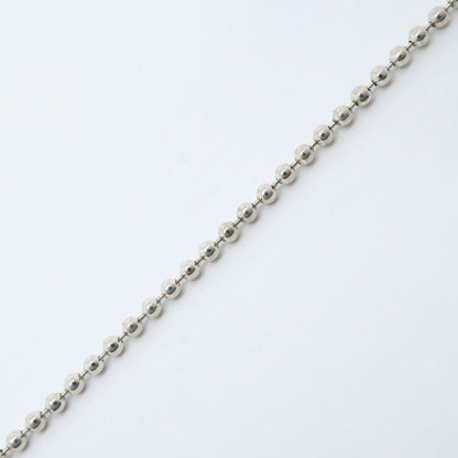 Tiffany & Co Roman Cross Ball Chain Silver 925 Ladies 13.2g Necklace