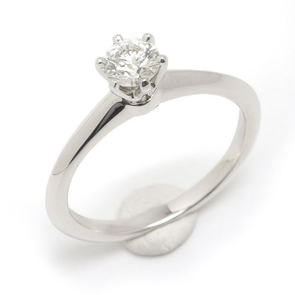 Tiffany & Co Solitaire Ring Approx 11.5 Pt950 0.39ct 1 Grain