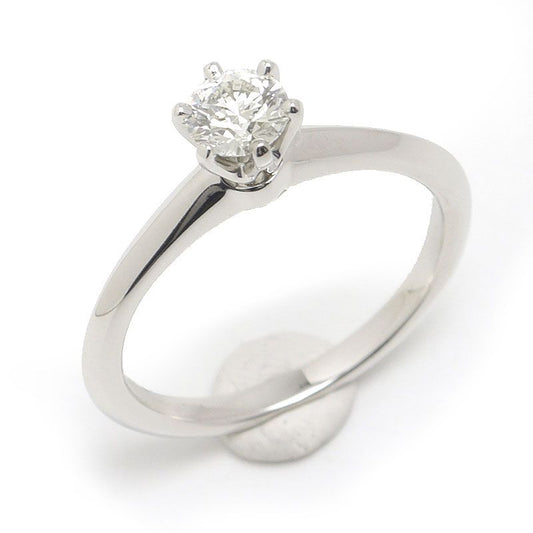 Tiffany & Co Solitaire Ring Approx 11.5 Pt950 0.39ct 1 Grain