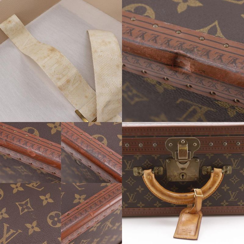 Louis Vuitton Arzeal 65 M21227 Monogram Canvas Brown Unisex Trunk