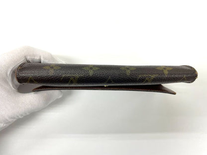 Louis Vuitton Monogram Porte Trésor International Long Wallet M61215 Brown Made