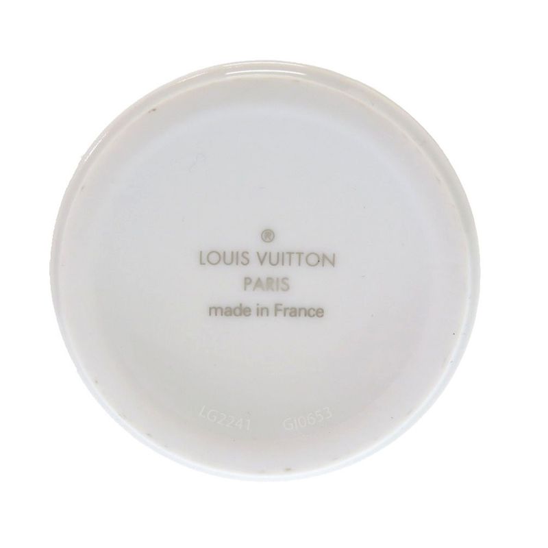 Louis Vuitton Monogram Cup Louis Gi0653 Tumbler Ceramic White Cup LV 0029 Louis