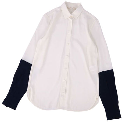 Celine Shirt Phoebe Period Blouse Long Sleeve Silk