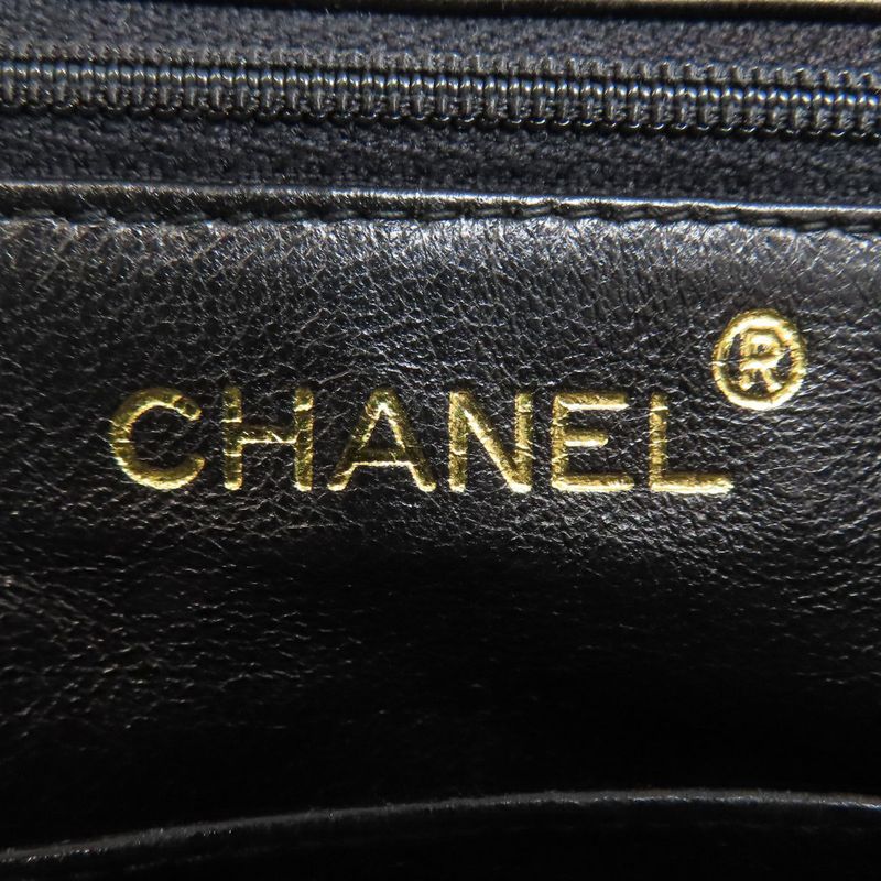 Chanel Matelasse Coco Mark Gold Hardware Shoulder Bag Lambskin Women