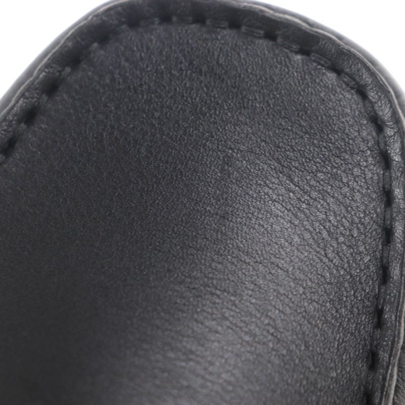 Gucci 624698 Webline Sherry Line Leather Horsebit Loafers Slip-on Driving