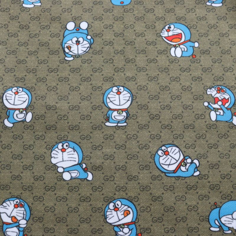 Gucci Doraemon Gucci Doraemon 656596 GG Pattern Webline Trapezoid Skirt Mini