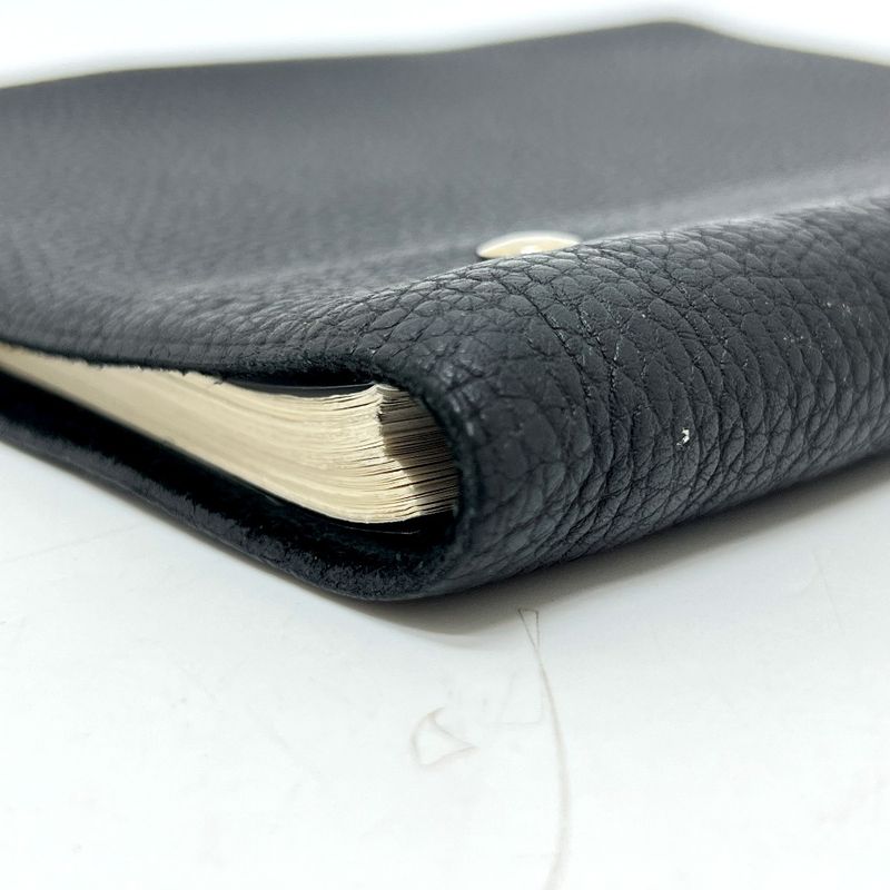 Hermes Notebook Cover Ulysse Nardin GM Taurillon Clemence Black