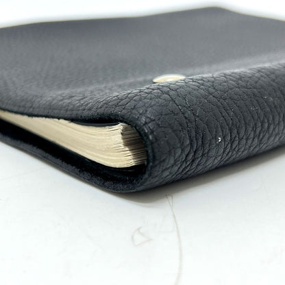 Hermes Notebook Cover Ulysse Nardin GM Taurillon Clemence Black