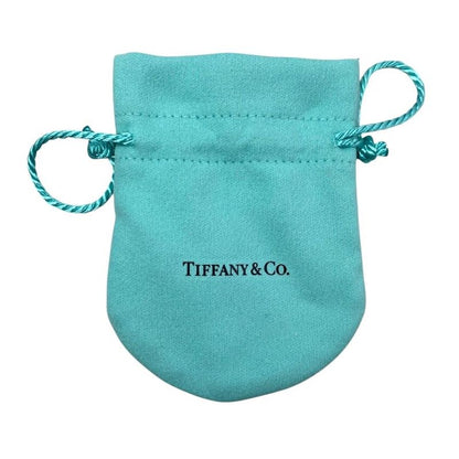 Em1277 Tiffany & Co Necklace Bean Necklace Silver Tiffany