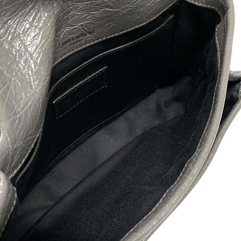 Saint Laurent Paris Shoulder Bag Niki Chain Shoulder Bag Baby 533037 Grey Chain