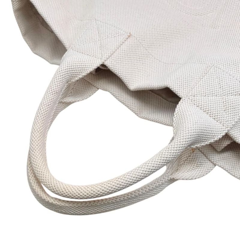 Gucci Tote Bag Large 782741 Embossed Canvas Logo White Orange Gucci