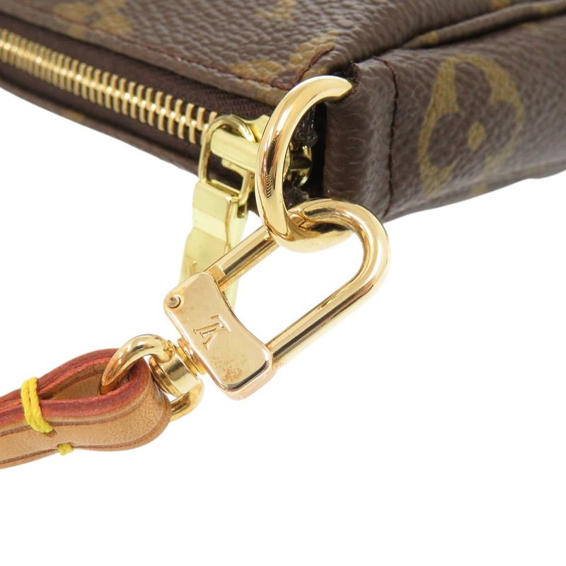 Louis Vuitton Pochette Accessoire Monogram M51980 Brown Accessory Pouch LV 1258