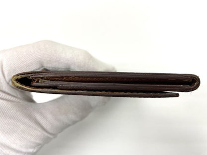 Louis Vuitton ルイ・ヴィトン モノグラム ポルトフォイユ・3カルトクレディ円 長財布 M61818 ブラウン スペイン製