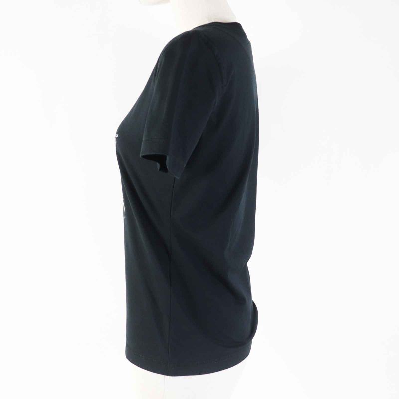 Hermes 23SS 3h4611dl Do Re Boucles Do Re Boucles Cotton Short Sleeve T-shirt