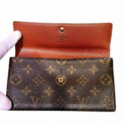 Louis Vuitton Monogram Pochette Portmonnais Cles Di M61725 Long Wallet Unisex
