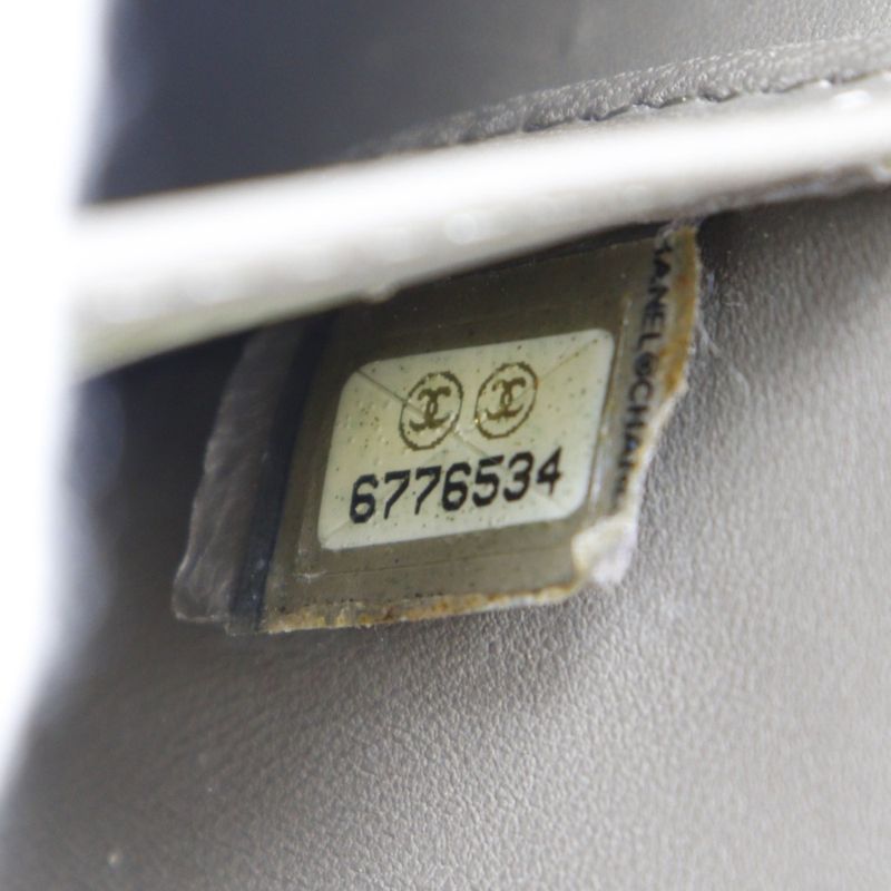 Chanel Puzzle Shoulder Plastic X Canvas Women's Shoulder Bag