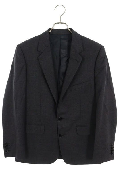 Celine 2v046675d Wool Canvas Short Tailored Jacket Men's 50