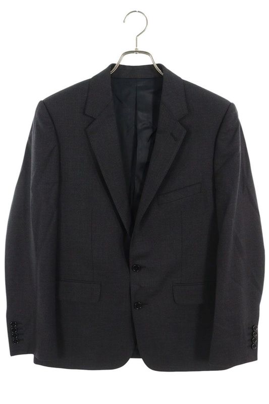 Celine 2v046675d Wool Canvas Short Tailored Jacket Men's 50