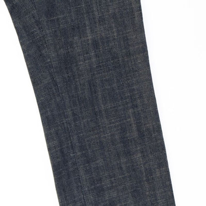 Chanel 05C Rhinestone Coco Button Coco Mark 5 Pocket Denim Pants Bottoms P25297