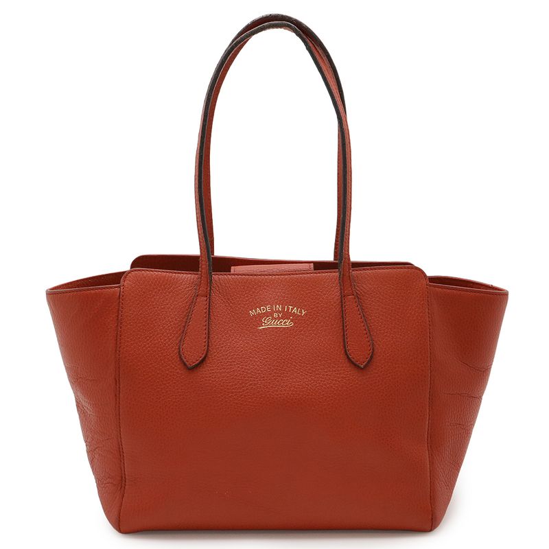 Gucci Swing Tote Shoulder Bag Shoulder Tote Semi Shoulder Leather Red 354408