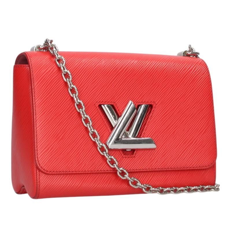 Louis Vuitton M50523 Twist MM Epi Coquelicot Shoulder Bag Women MM