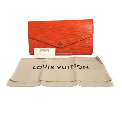 Louis Vuitton M60584 Epi Long Wallet Portefeuille-sarah Long Wallet Louis