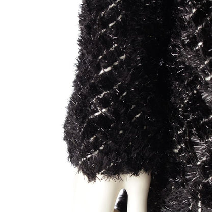 Chanel 13-14aw Wool Nylon Metallic Earth Button A-line Jacket Outerwear P46961