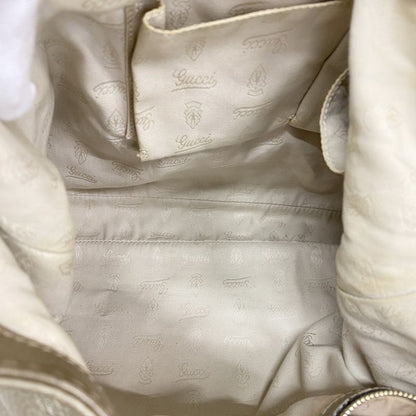 Gucci Shoulder Bag Bamboo New Jackie 246907 Leather Gold Chien Pan Gold