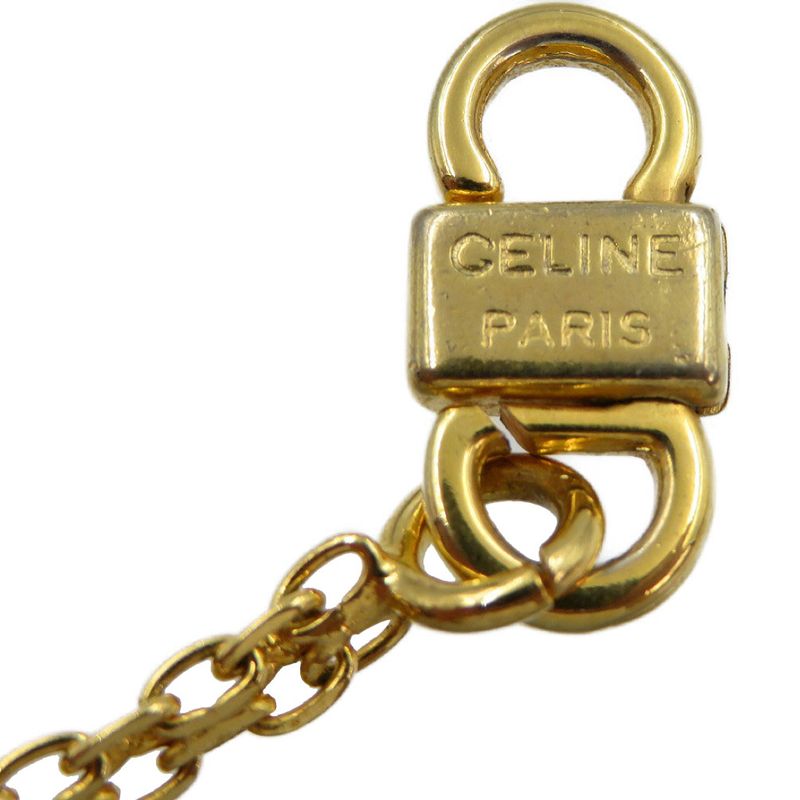 Celine Macadam Necklace Metal Go
