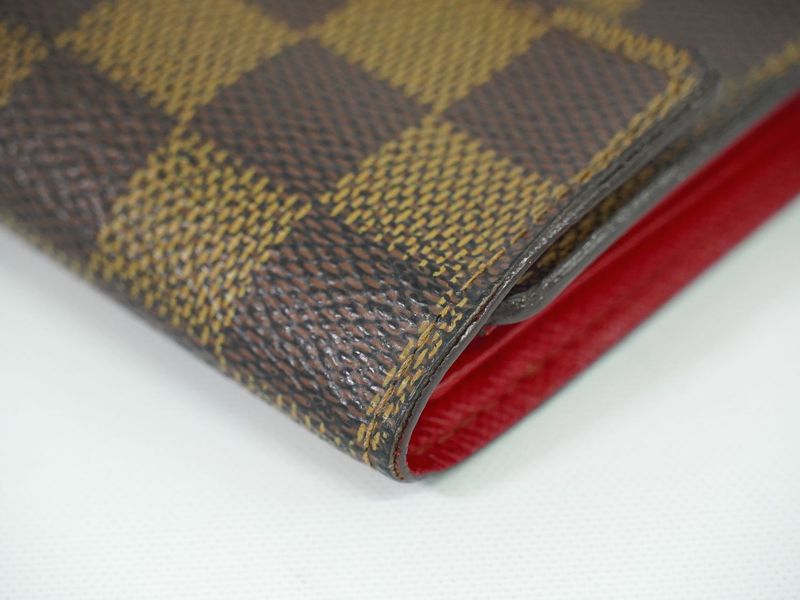Authentic Louis Vuitton LV Portefeuille Koala Damier Ebène Fold Wallet Brown
