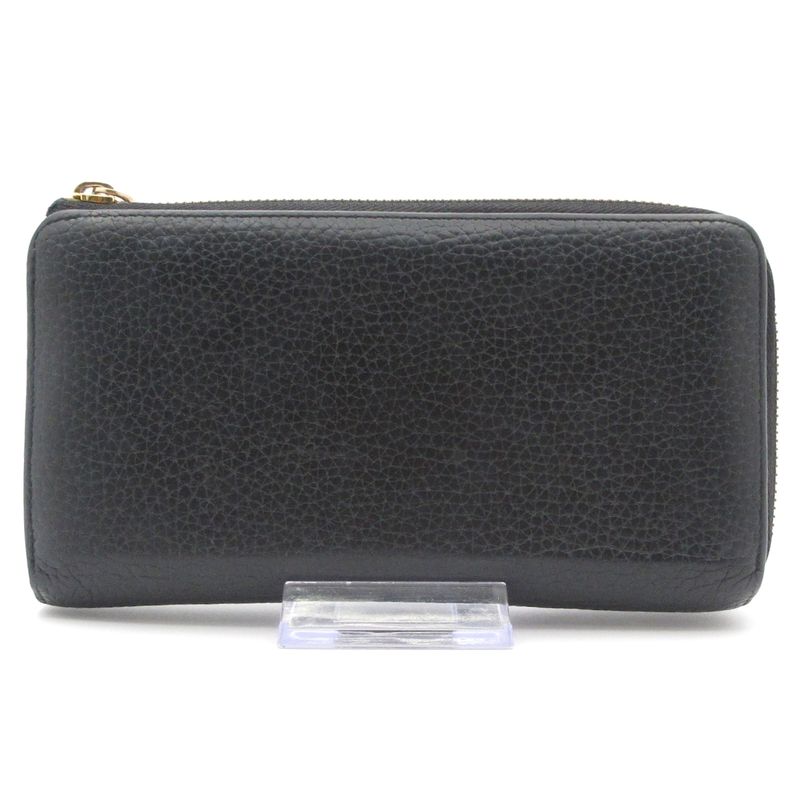 Louis Vuitton Cuir Taurillon Portefeuille Comete M63102 Noir Black Leather