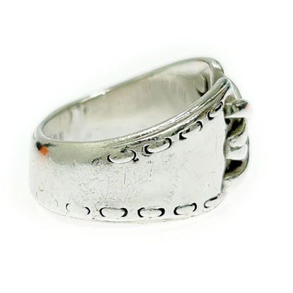 Hermes Silver Mexico Ring 52 7.8g 925 Engraved 370030 Ring with Box