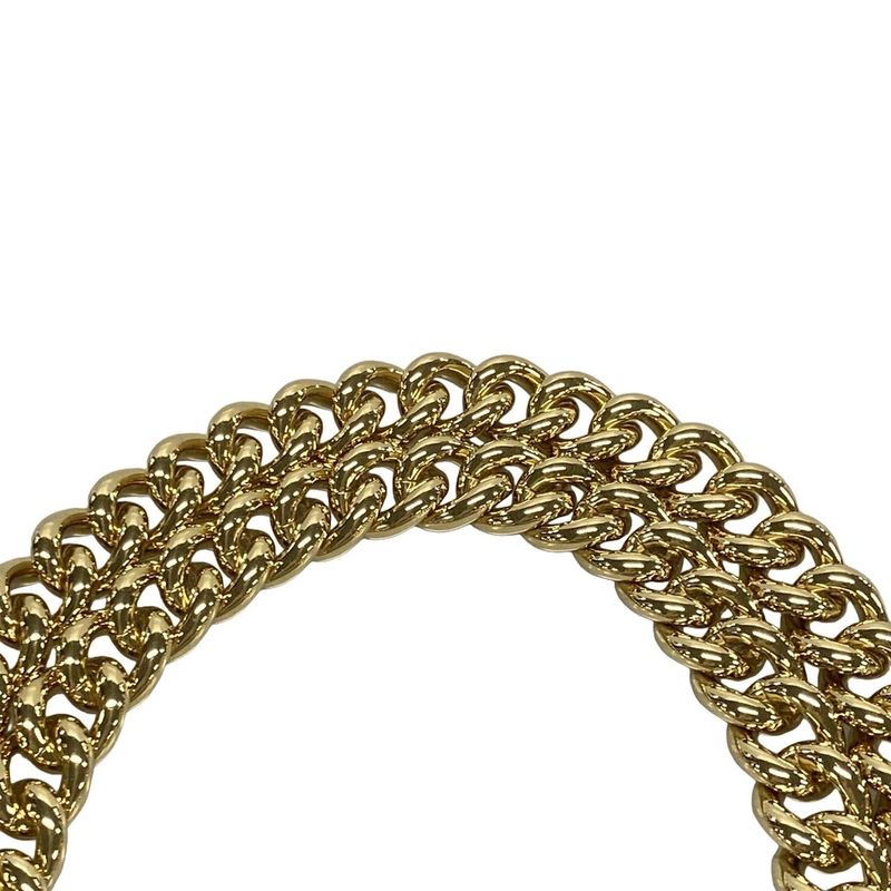 Gucci Shoulder Bag Padlock Small 409487 Beige Dark Brown And Ivory Chain