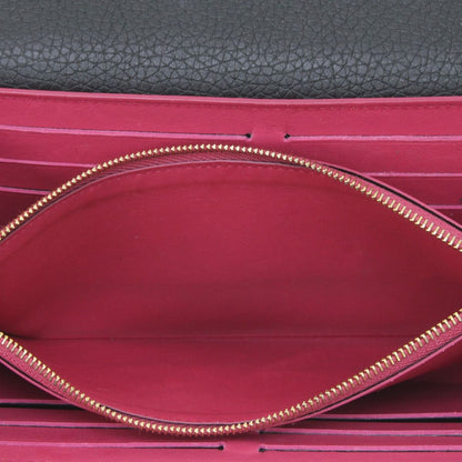 Louis Vuitton Taurillon Portefeuille Capucines Long Wallet M61248 Black