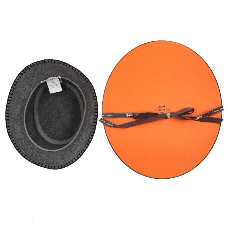 Hermes Harper Cashmere Blend Bucket Hat Men's 58