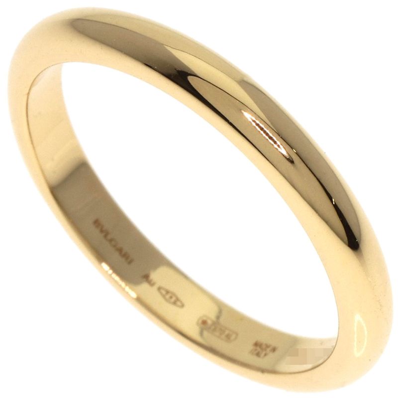 Bvlgari Bulgari Wedding Ring - 18K Yellow Gold Ladies