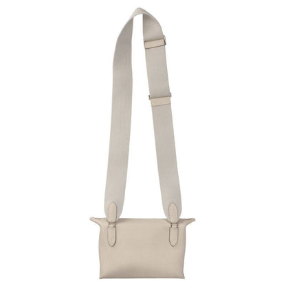 Hermes Vidpoche W Engraved Svhardware Togo Leather Shoulder Bag Men's