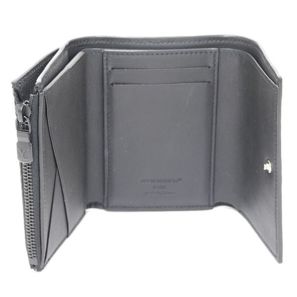 Louis Vuitton Victor Wallet Monogram Shadow Leather Black M12635 Trifold