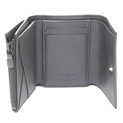 Louis Vuitton Victor Wallet Monogram Shadow Leather Black M12635 Trifold