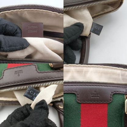 Guccisherry Line Multicolor Canvas And Leather 247205 A010185907