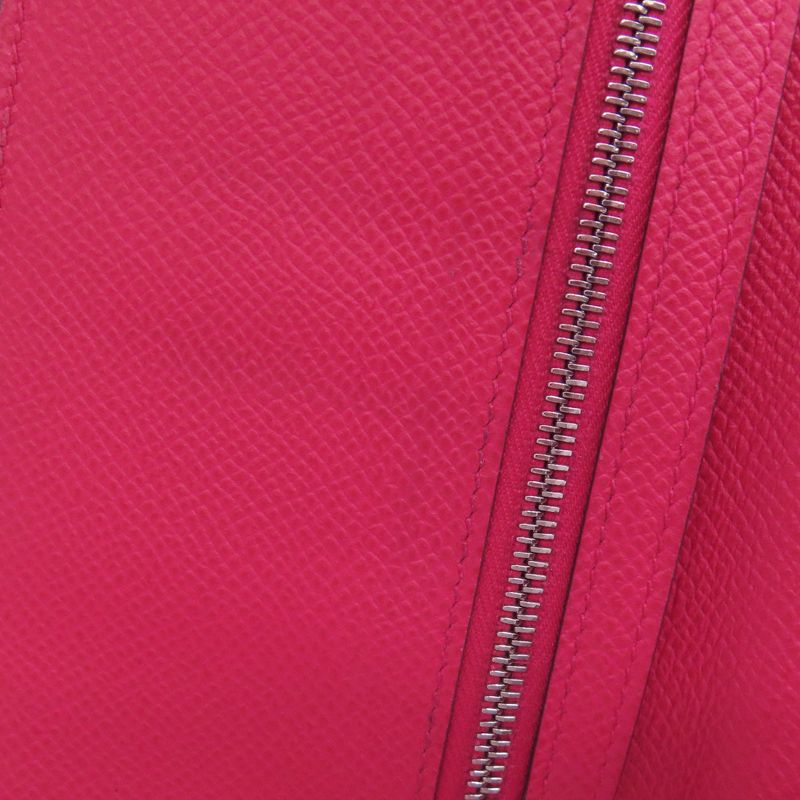 Hermes Bearn Souffle Silver Hardware Long Wallet With Coin Purse Epson Women