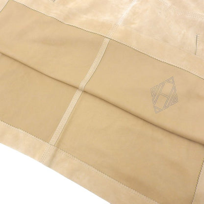 Hermes 2011aw Lemaire 1st Collection Runway No12 Goth Leather Dress 38