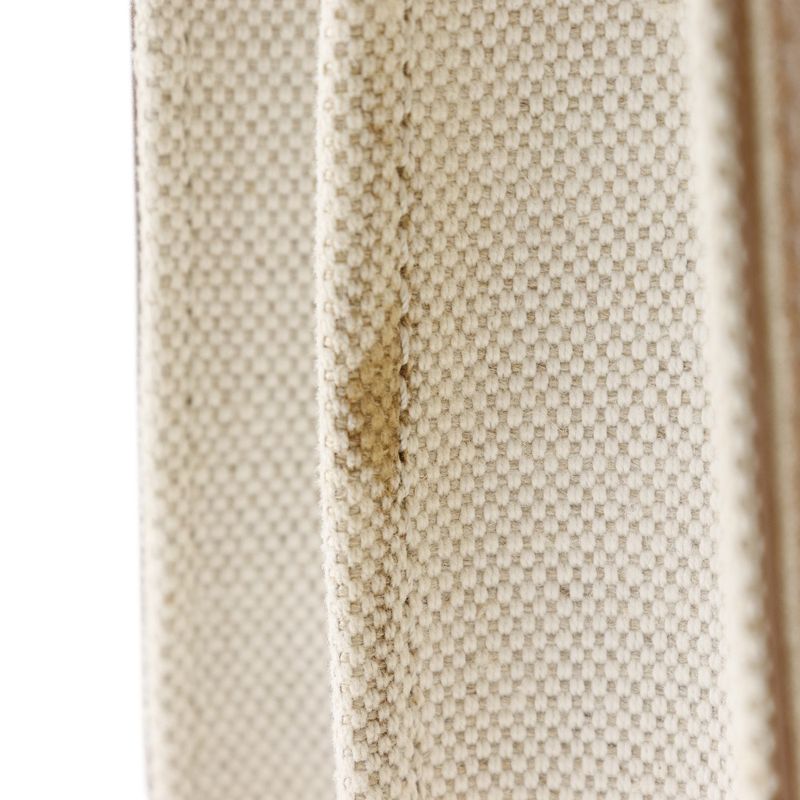 Balenciaga Navy Pochette 339937 Canvas And Leather Brown Women's Shoulder Bag