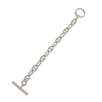 Hermes Chaine D'ancre MM 14 Frames Silver 925 Bracelet 0503 Hermes