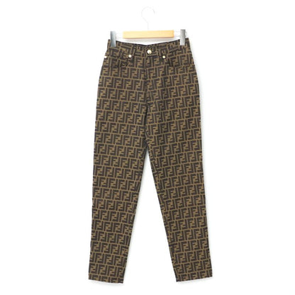 Fendi Vintage Pants Size I40 D34 Inch26 Fendi Jeans FF Double F Zucca High