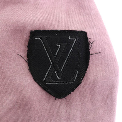Louis Vuitton Fhkl13 USED Monogram Patterned Pullover Hoodie With LV Patch