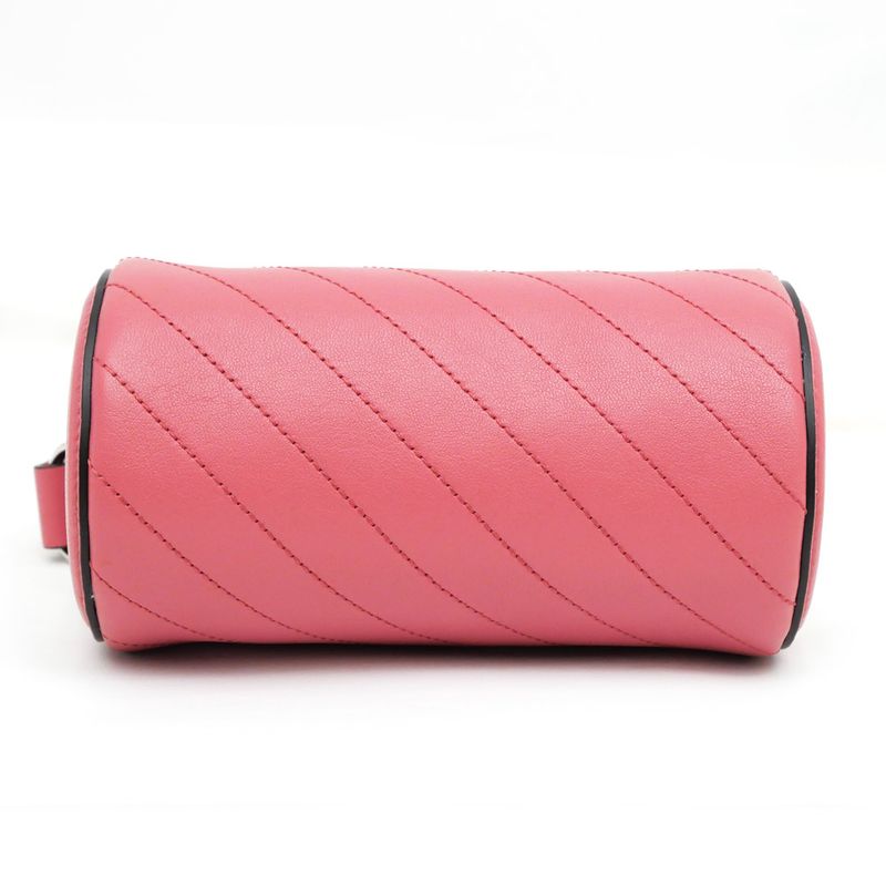Gucci Blondie Mini Shoulder Bag 760170 One Shoulder - Pink Leather